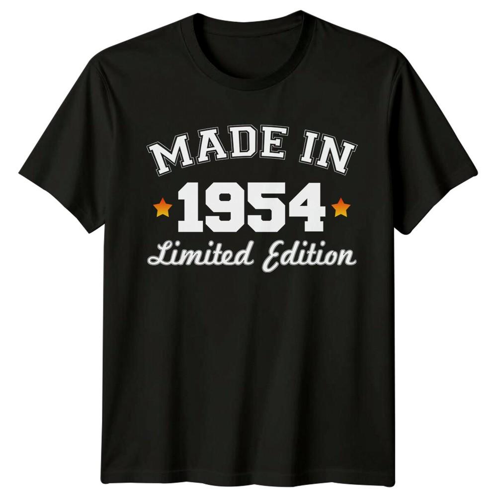 Made In 1954 Mens T Shirt 72nd Birthday Gift Vintage seventytwo Year Old a Unisex T-Shirt S