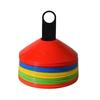 Round Mouth Logo Disc Soccer Trainingequipment  Logo Disc Obstacle Logo Cone Obstacle Disc Soft Durable Equipment Marker Outdoor