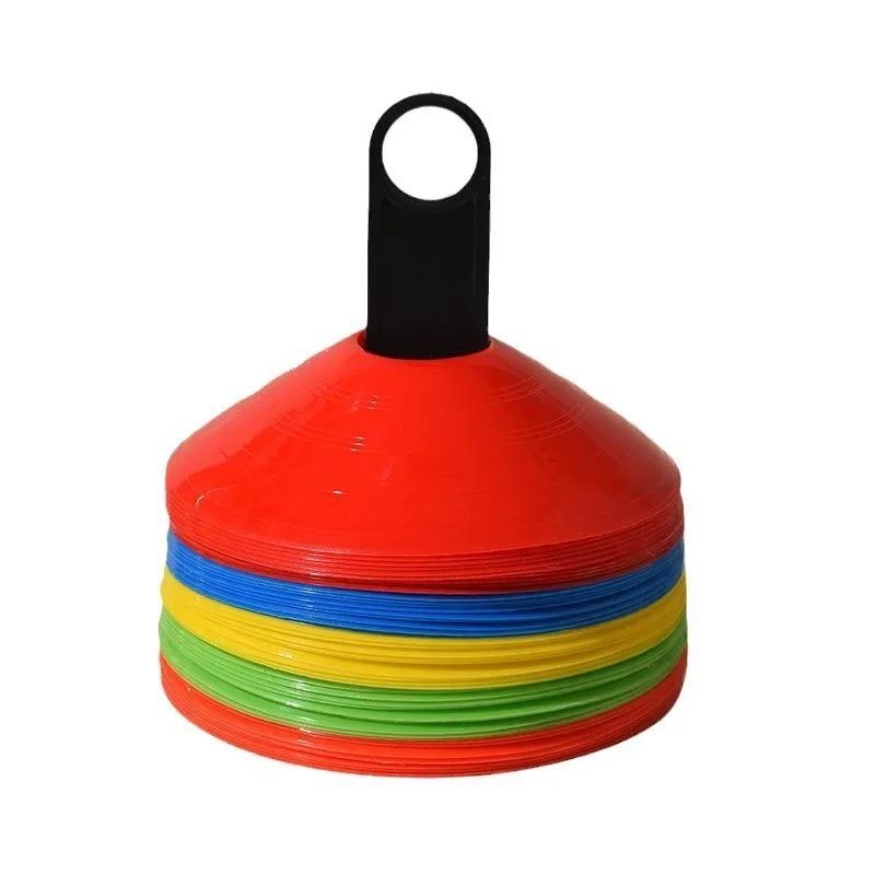 Round Mouth Logo Disc Soccer Trainingequipment  Logo Disc Obstacle Logo Cone Obstacle Disc Soft Durable Equipment Marker Outdoor
