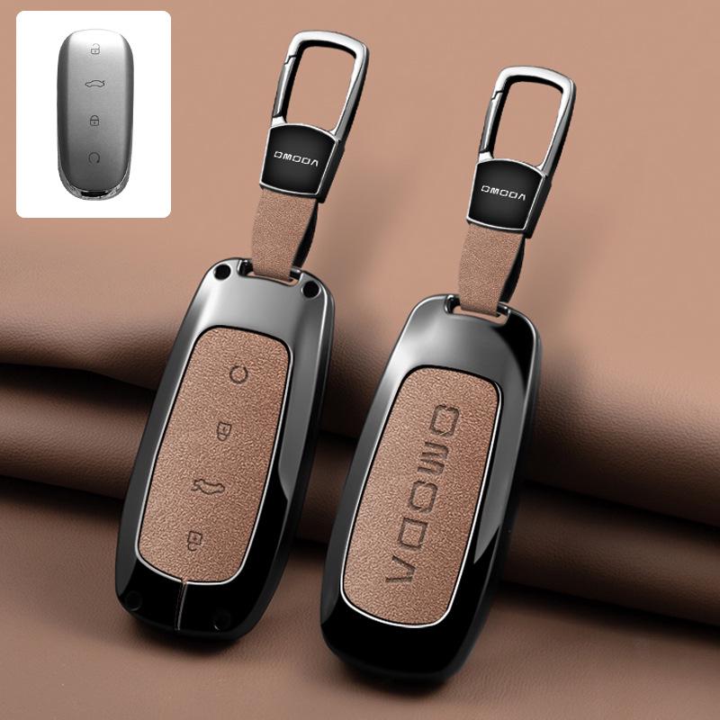 Étui de Protection pour Clé de Voiture OMODA pour Hommes et Femmes - Coque de Clé Haut de Gamme avec Boucle