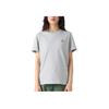 Maison Kitsune Ss24 Solid Color Crew Neck Short Sleeve T-Shirt Women T-Shirts Dark-Gray LW00105KJ0008H120