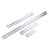 5PCS Aluminum DIN Universal Rail Width 35MM Length 10/20/30/50CM Terminal Block Electrical Slotting DIN Rail
