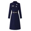 Teloroman Women's Professional Wool Blend Winter Coat