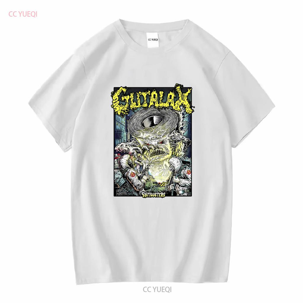 Gutalax Shitbusters Concert Tour 2024 Black All Size T Shirt TT162 vintage Washed Versatile streetwear homme