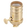 Antique Brass Lamp Socket Holder Retro Copper Chandelier Lamp Holder  Floor Lamp Restoration