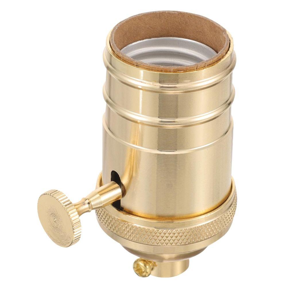 Antique Brass Lamp Socket Holder Retro Copper Chandelier Lamp Holder  Floor Lamp Restoration