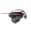 Przetwornica Samochodowa 12/24V 5V 5A Micro Usb Adapter Trybu Parkingowego