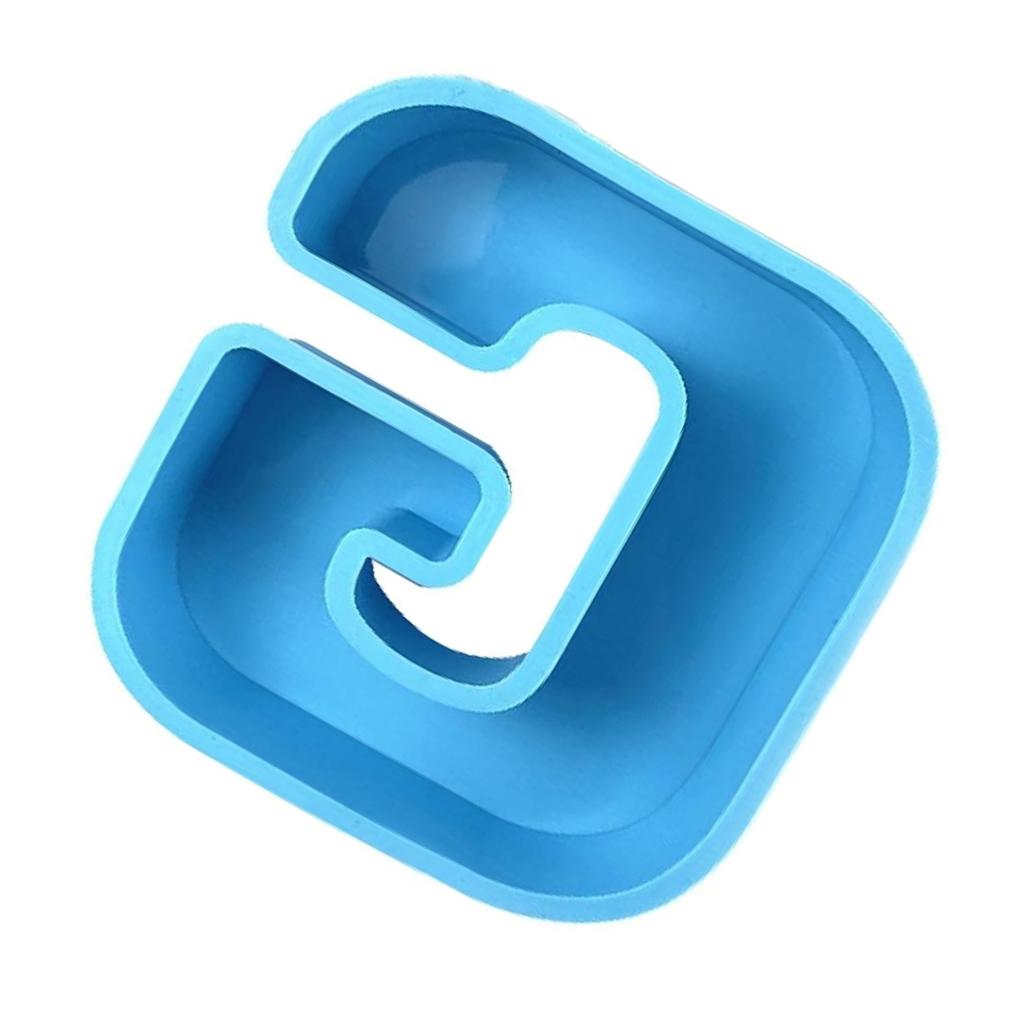 Silicone Capital Alphabet Resin Mold Reusable Washable Replacement Flexible Jewelry DIY Crafts Making Home Decoration Mould