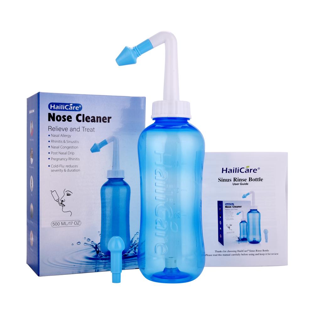 

300ML Nasal Washing Bottle Nasal Irrigator Nose Aspirator Child Adult Nasal Sinusite Allergic Rhinitis Treatment Nose Wash Salt