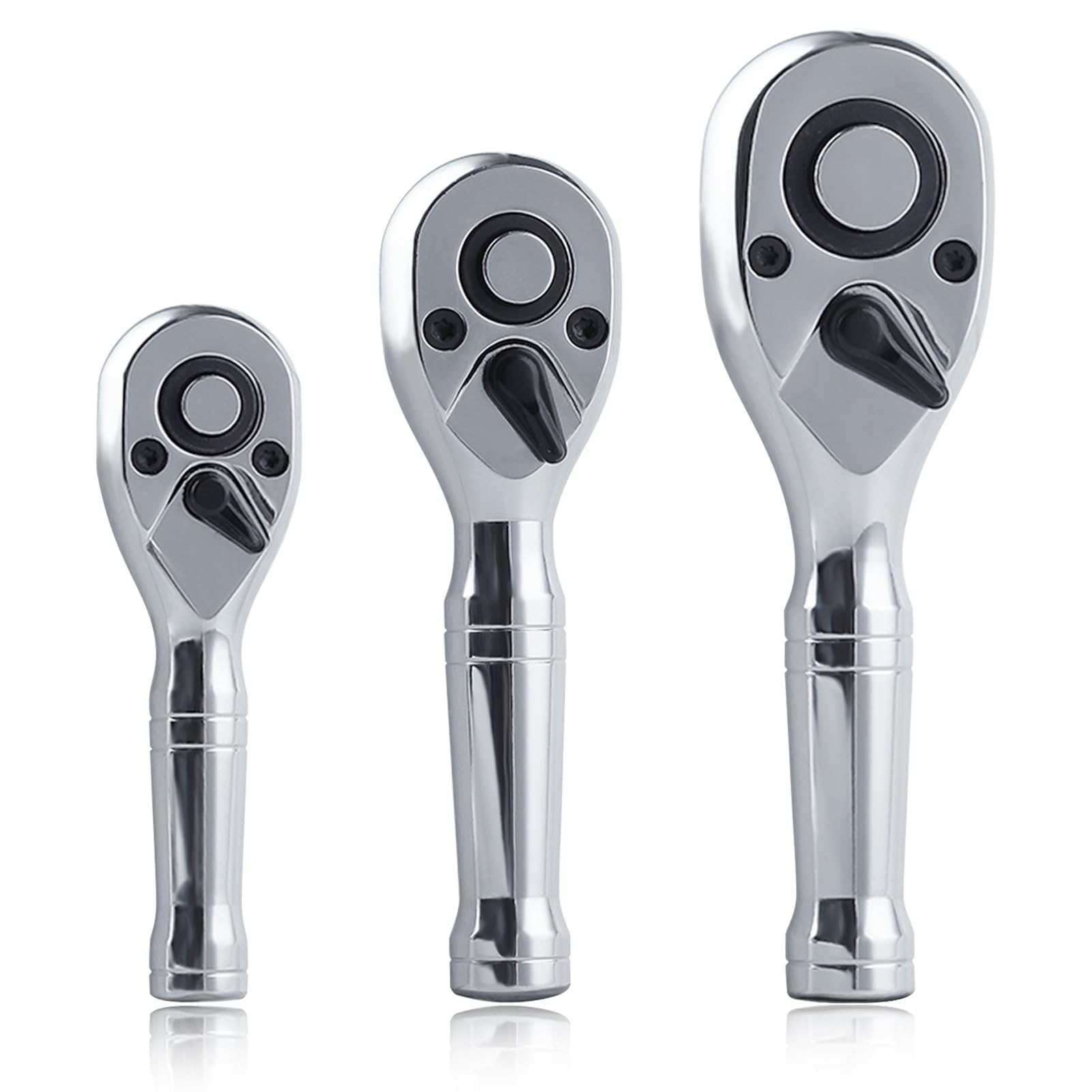 

SPEEDWOX Short Ratchet Compact Short Ratchet Mini Ratchet Ratchet Socket Wrench Ratchet Wrench Quick Release Rotation Direction Offset Auto Repair