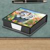PU DIY 5D Diamond Painting Note Box with 160 Sheets Cube Note Box Mosaic Craft Set for Office Workplace Home Gifts