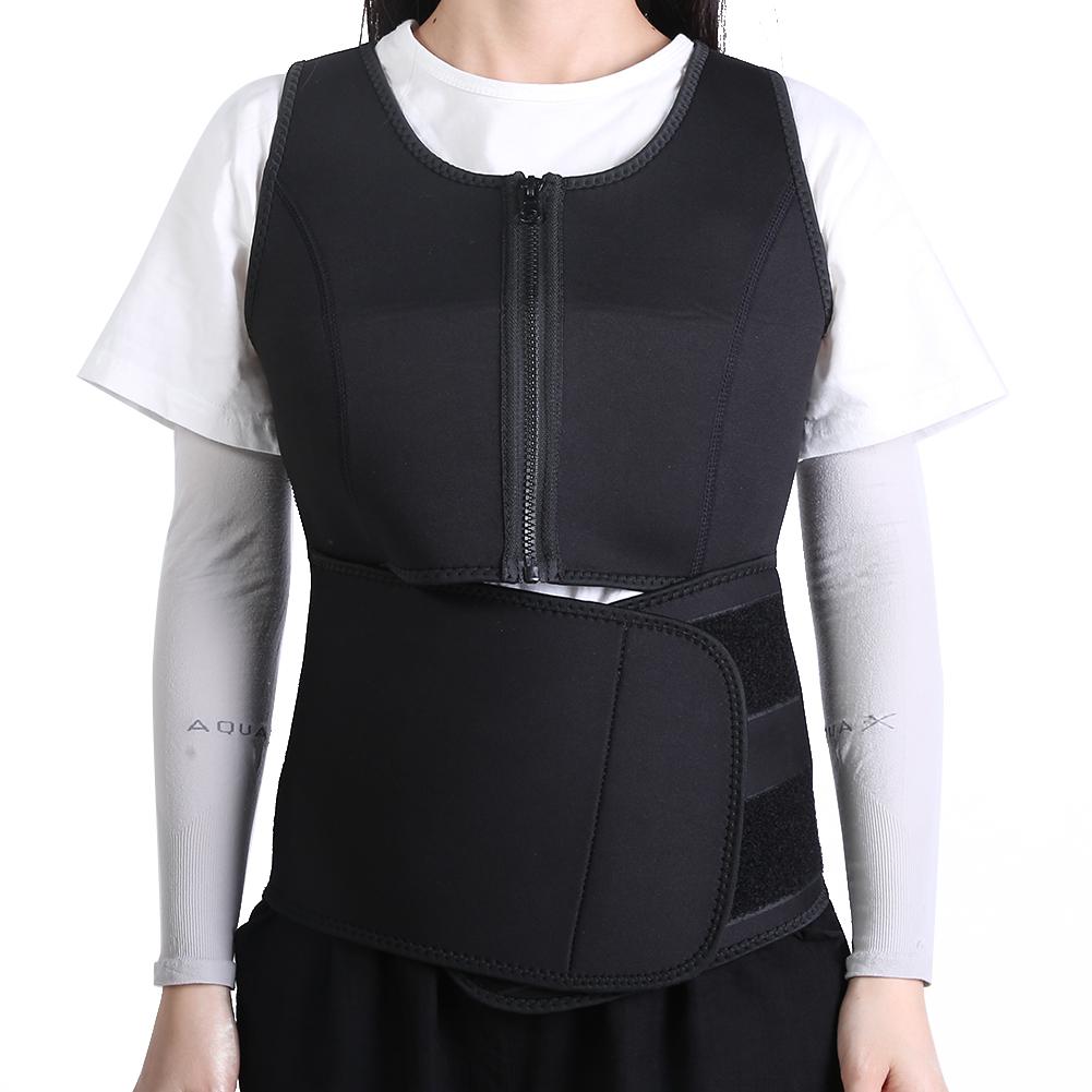 Nano Silver Corset Body Shaping Vest Women Waist Trainer Adjustable Tight CorsetXXL