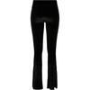 Urban Classics Damen/Damen Samt High Waist Bootcut Leggings