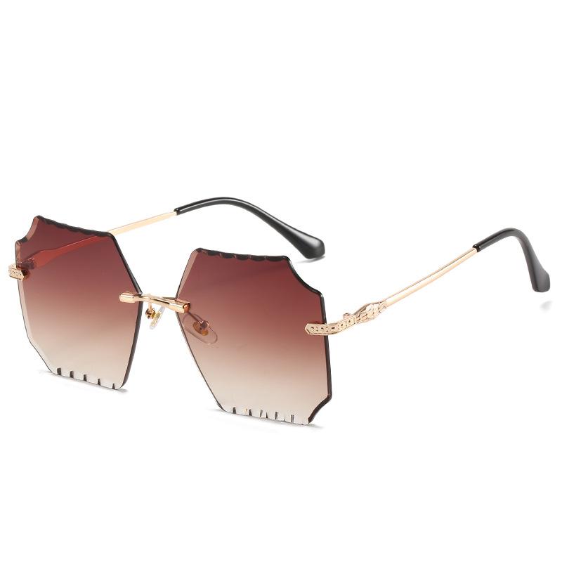 

JYL TS Sunglasses Unisex UV Protection Small Frame S077 A-11410 оливковий