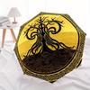 Tree Of Life Automatic Folding Umbrella Compact Lightweight For Outdoor Adventures T148
