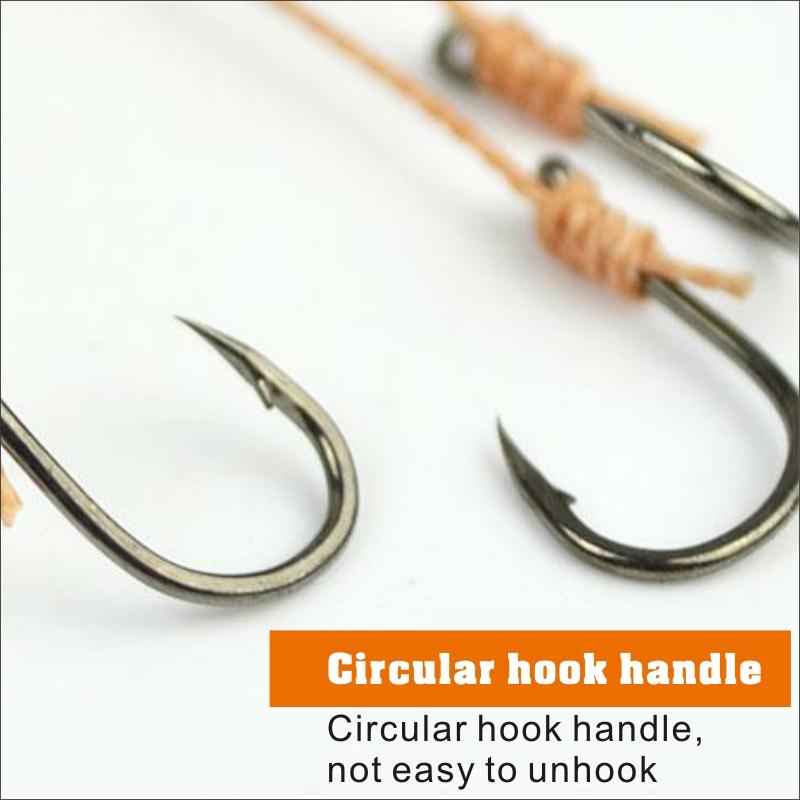 1 Bag 3# -13# Fishhooks High Carbon Steel String Hooks Fishing Lures Pesca Baits Combination 5 Small Single Hooks Fishing Accessory