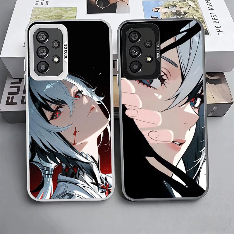 Genshin Impact Arlecchino Soft Phone Case for Samsung A17 A16 A15 A14 A13 A57 A56 A55 A54 A53 A37 A36 A35 A34 A33 A26 A25 A24 A2