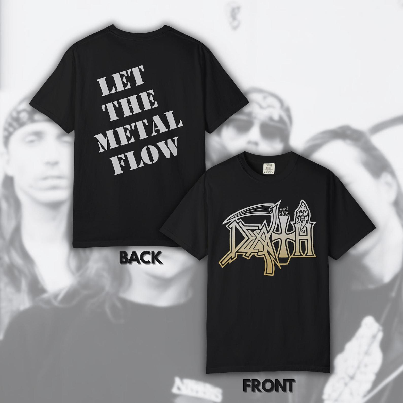 Death - Let The Metal Flow | Size- S, M, L, XL, 2-4 XL L