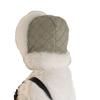 Furry Lei Feng Hat for Women In Autumn and Winter New Thickened Warm Ear Protection Windproof Cold Snow Knitted Cotton Hat