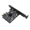 USB 3.2 PCI Express Erweiterungskarte GEN2 Dual Typ C High Speed 10Gbps PCI Express Erweiterungskarte für Desktop-PC für
