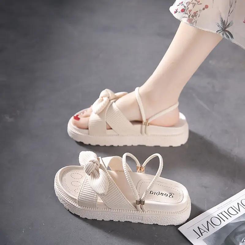 Fashion Round Toe Tip Woman Shoes Vintage Comfortable and Elegant Open Toe Sandal The Best Low Price Designer Original Sandals for Women