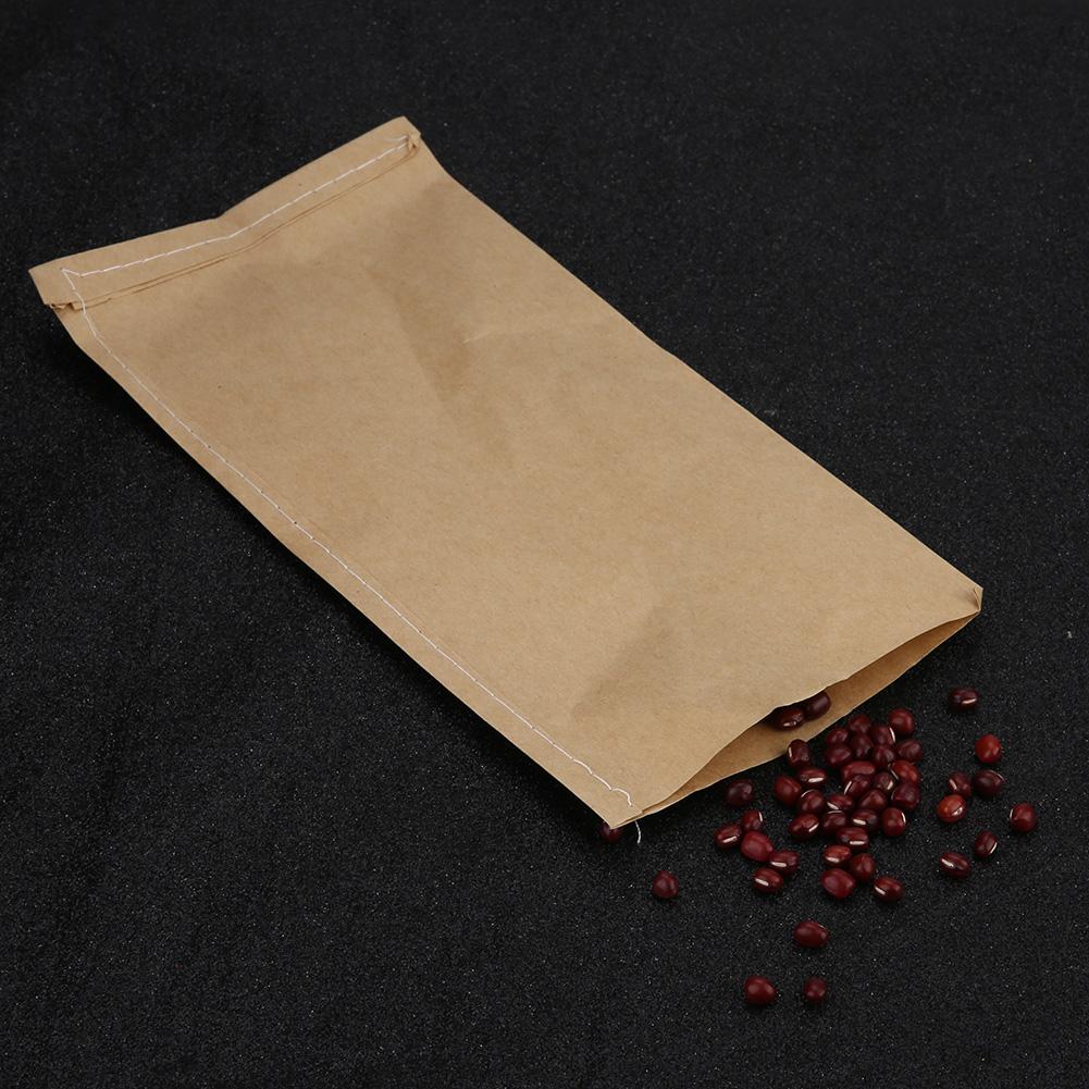 Kraftsamenbeutel Zuchtbeutel Einweichbeutel Aufbewahrungsbeutel Vintage Kraftpapierbeutel(11*22cm)