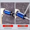 Faucet Thread Removal Tool with 18MM 23MM 28MM Size, 40 Chromium Steel, Manual or Drill Plumbing Extractor Tool