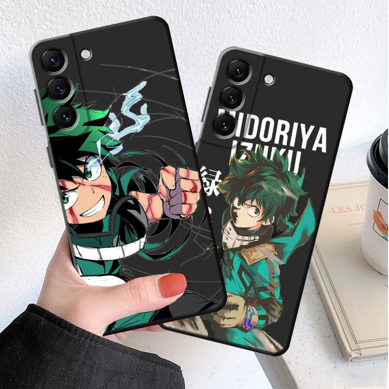 

Чехол для телефона Samsung Galaxy S7 S9 S8 S10 S21 S20 Plus S10e S21 FE S22 Ultra 5G, силиконовый чехол с изображением аниме «My Hero Academia Bag», чехол Samsung S20 5G