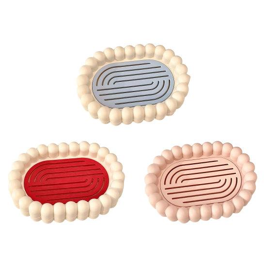 Yousheng Soap Box, with Hollow Drainage Layer Design, Matte Surface Soap Holder, for Home And Dormitory