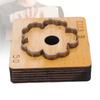 Flower Leather Cutting Die Carbon Steel Leather Craft Punching Mold for Keychain Bag Decoration 50mm/19.69in