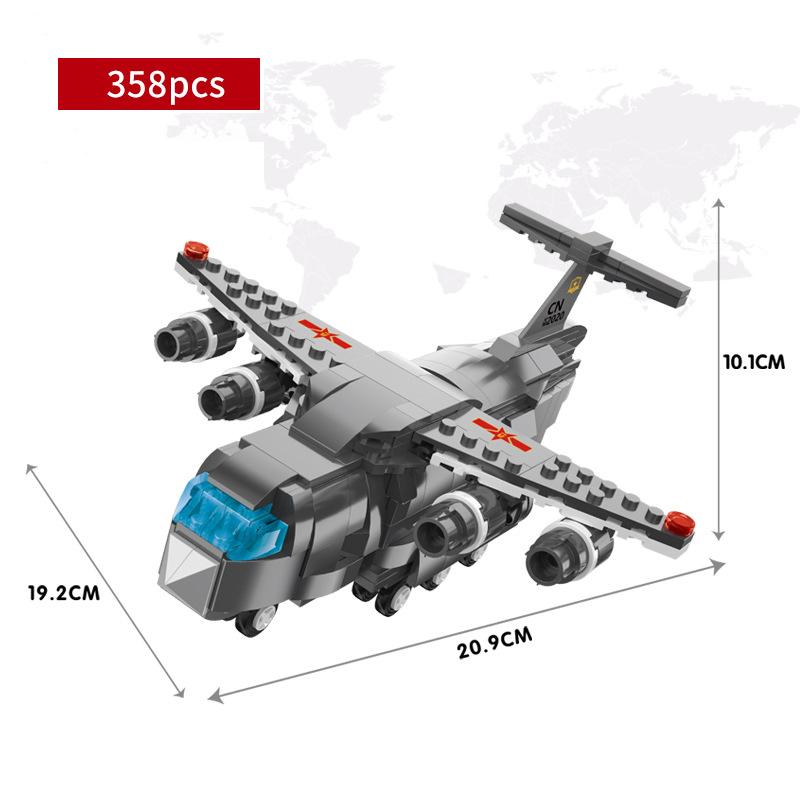 WW2 Building Block Set Tank Military Hummer BTR-82A Wheeled Armored Vehicles Missile Vehicles Scale Model Assembly Toys Playsets For Kids Children