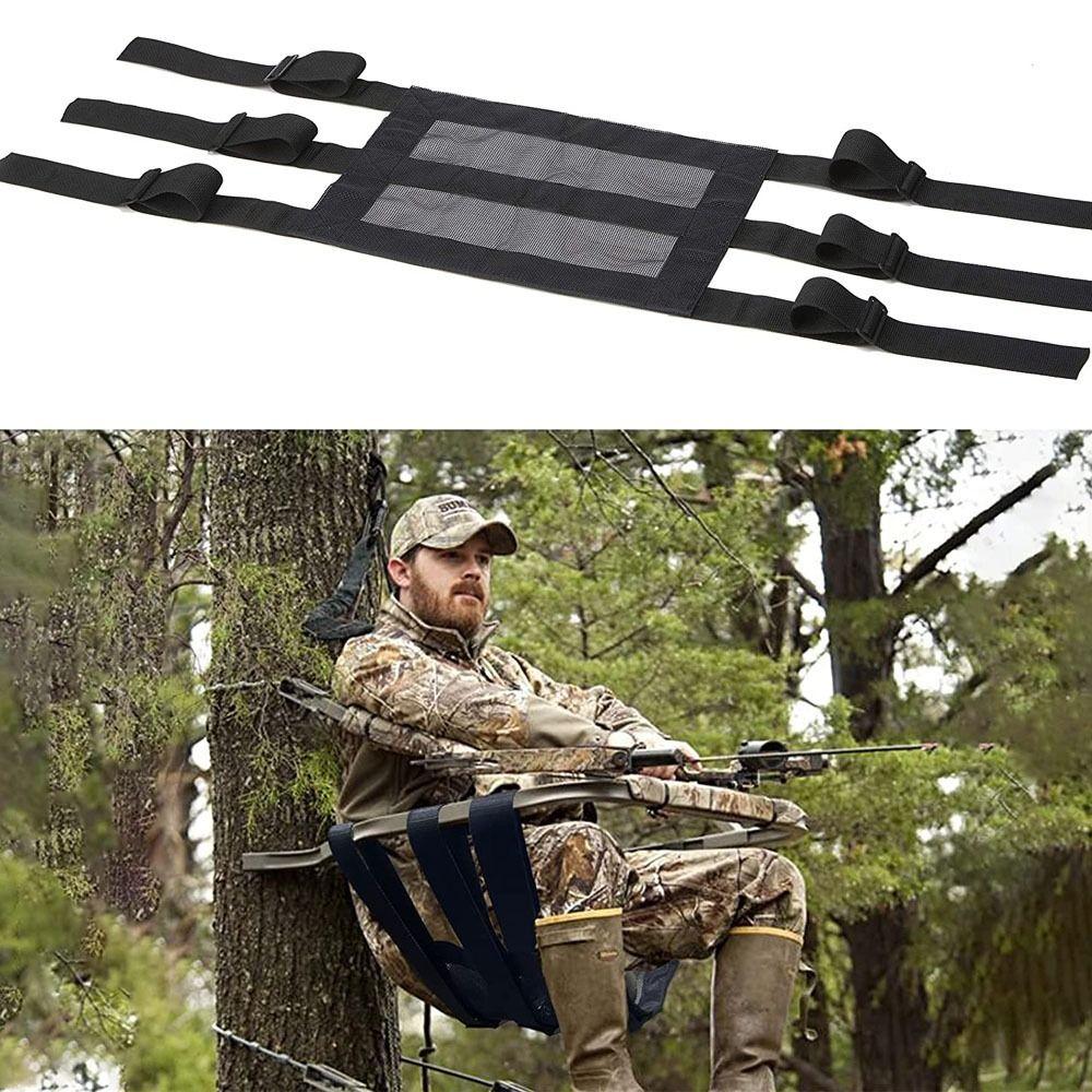 

Hunting Tree Stand Seat Durable Tree Stand Straps Accessories Tree Saddle
