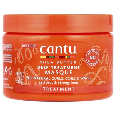 Cantu, beurre de karité pour cheveux naturels, masque de traitement en profondeur, 12 oz (340 g)