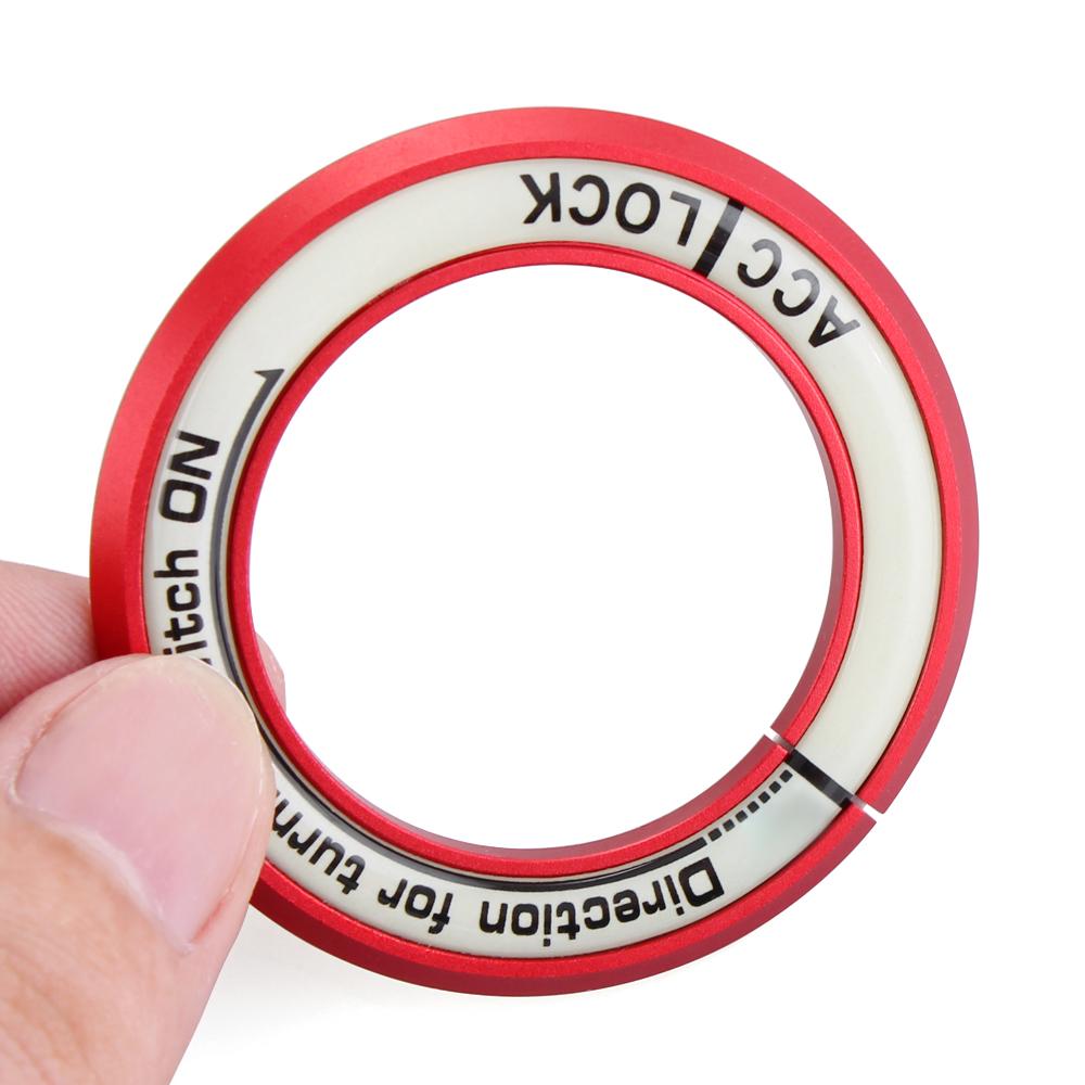 Luminous Car Ignition Key Ring switch cover For Nissan Teana XTrail