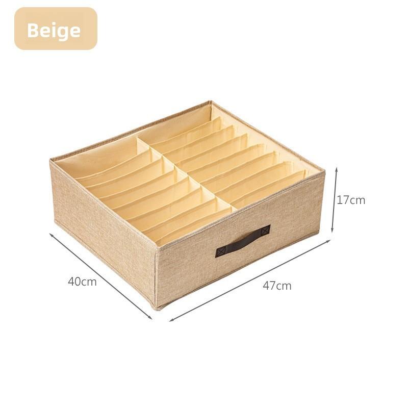Indoor Clothing Organizer With Dividers For Bedroom Storage Solutions