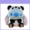 Plüschtier Panda Stofftier mit weichem kurzem Plüsch für Kinder und Sammler