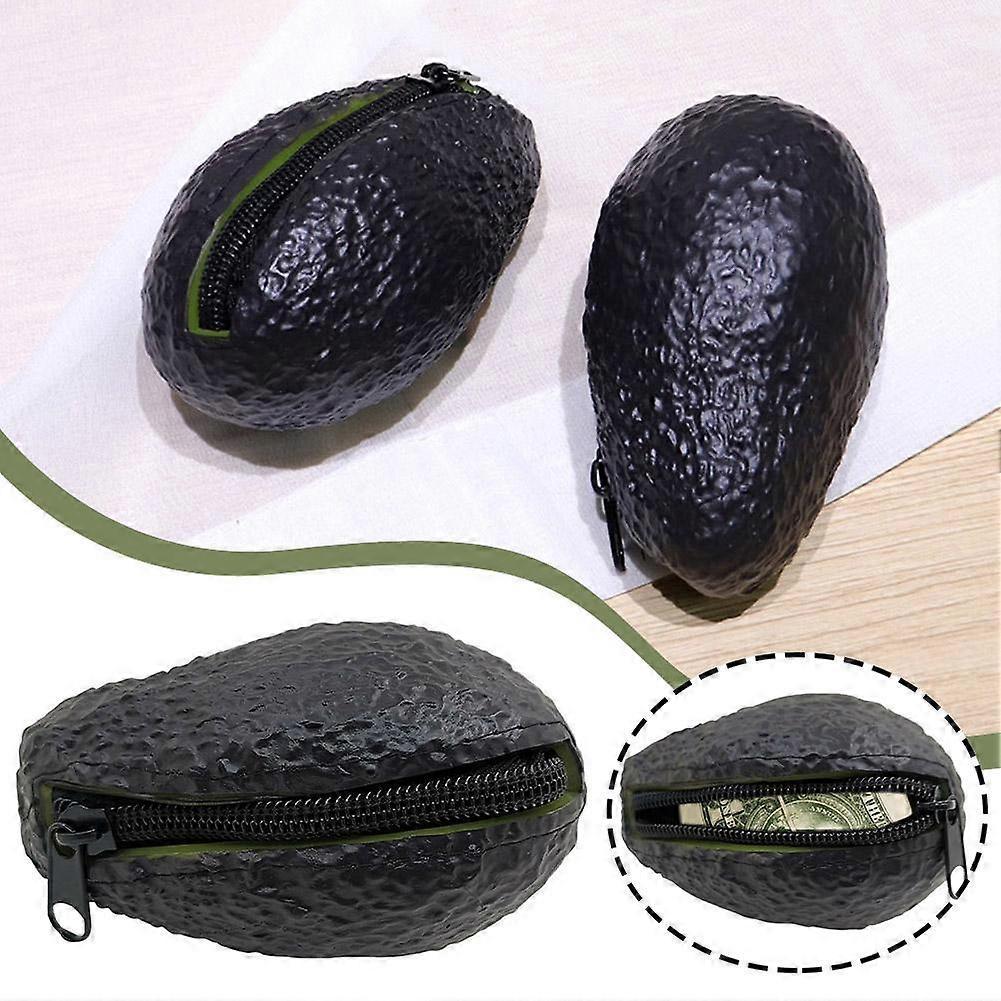Avocado Coin Purse Pouch | Realistic Looking | Funny Novelty Gifts