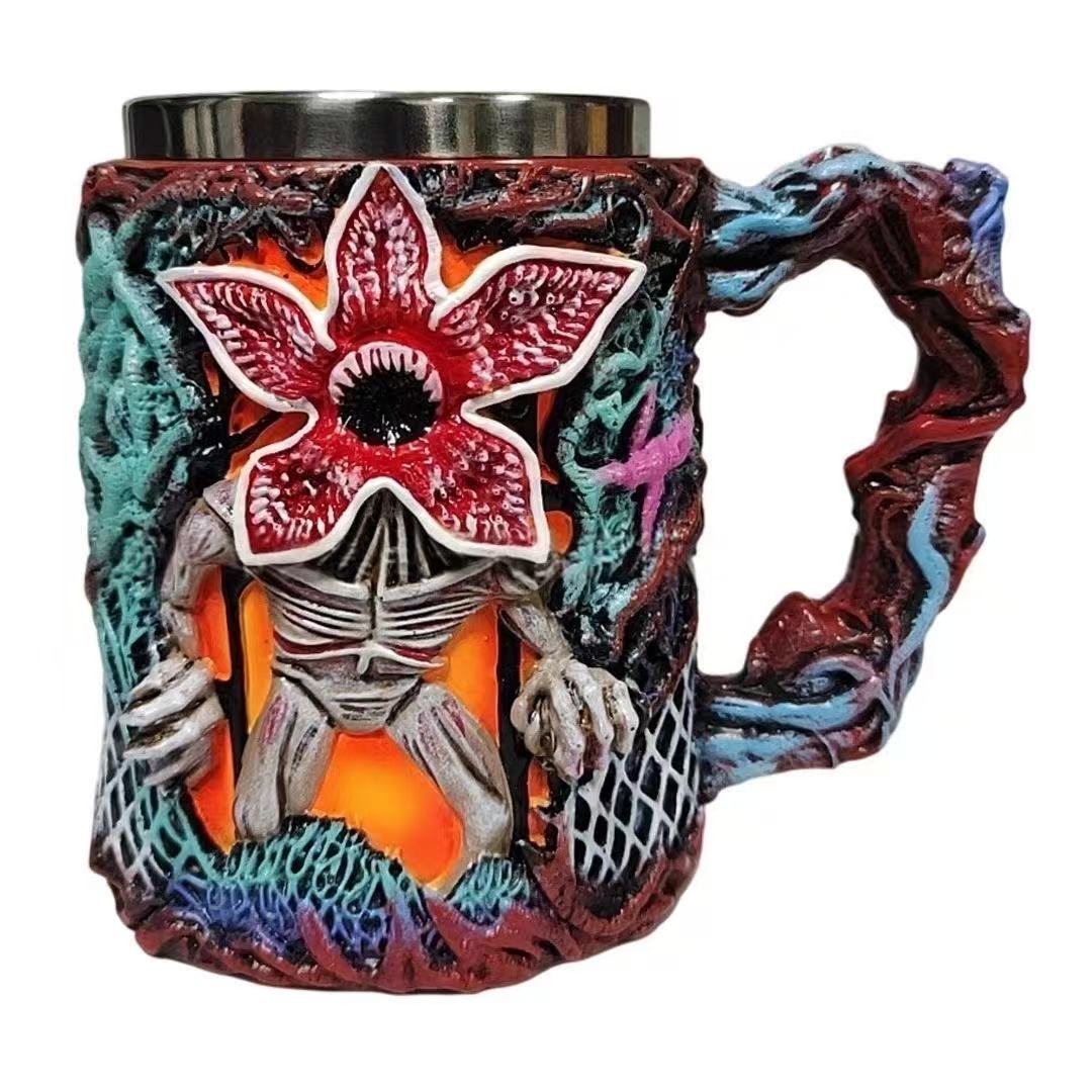 Stranger Things 3D Demogorgon Stainless cup A