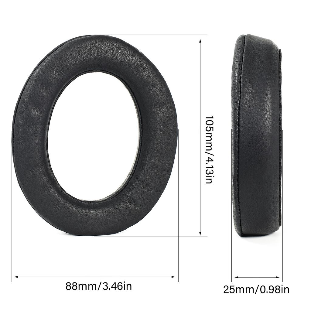 Quick Replacement Ear Pad Compatible for HD490PRO/HD490PROPlus Headphones Earpads Earmuff Easy Installation Durability