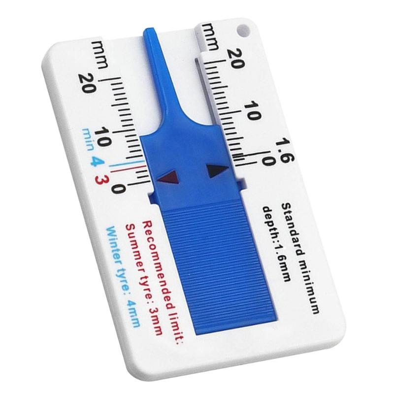 Tire Tread Depth Gauge Car Tire Tread Meter Measurer High Accuracy Tyre Monitoring System Measure Brake Auto Accessories