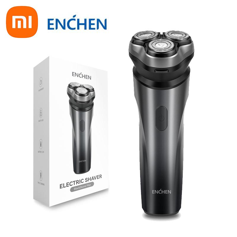 

Электробритва Xiaomi ENCHEN Blackstone Max 3D-подвижные головки Водонепроницаемая С выдвижным прецизионным триммером чёрный