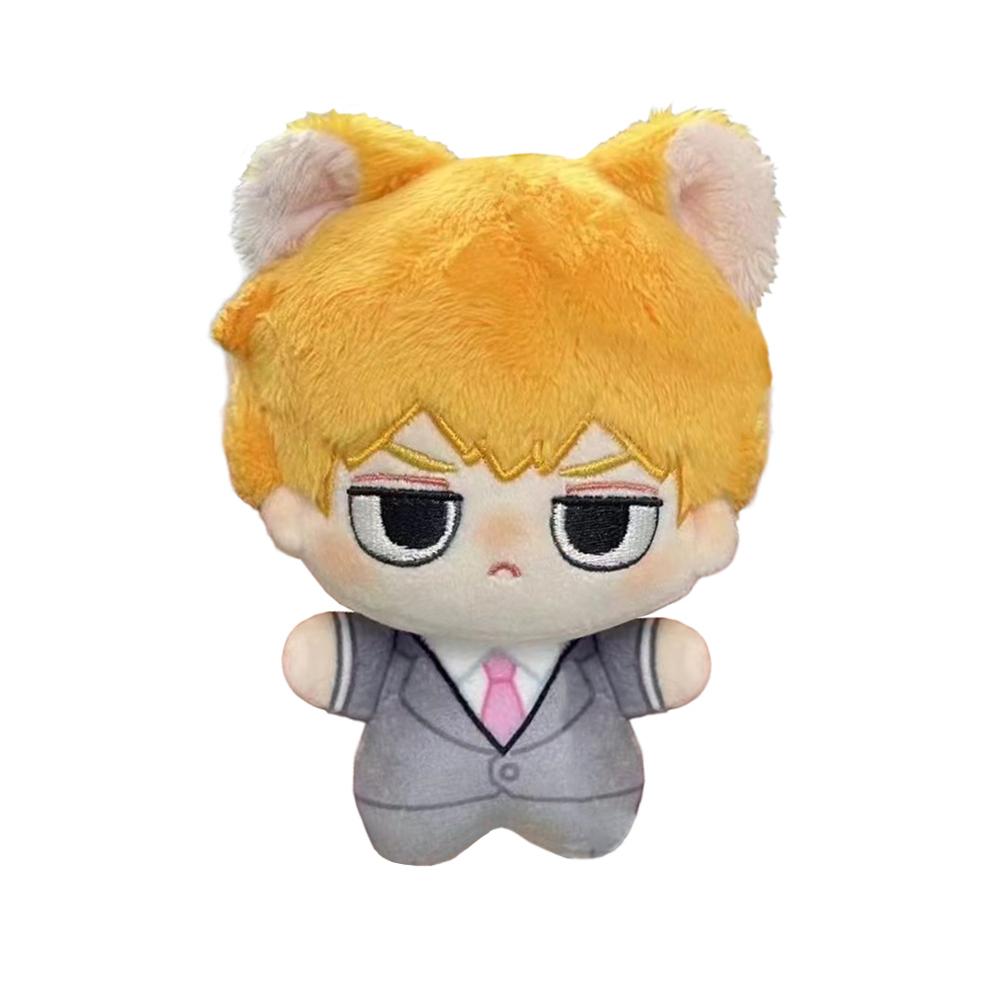 

Аниме плюшевая кукла Кагеяма Сигэо тело морской звезды мини милая кошка плюшевая игрушка Рейген Аратака аниме брелок кулон украшение подарки 12см 12cm