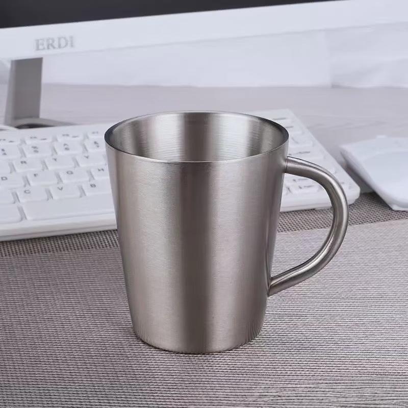 Shangqi Hammered Stainless Steel Insulated Mug Set