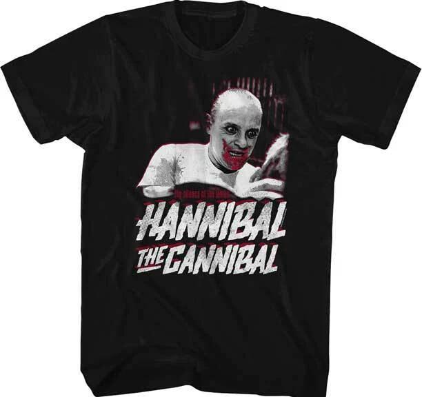 Silence Of The Lambs Movie Bloody Hannibal The Cannibal Photo Men s T Shirt 2XL