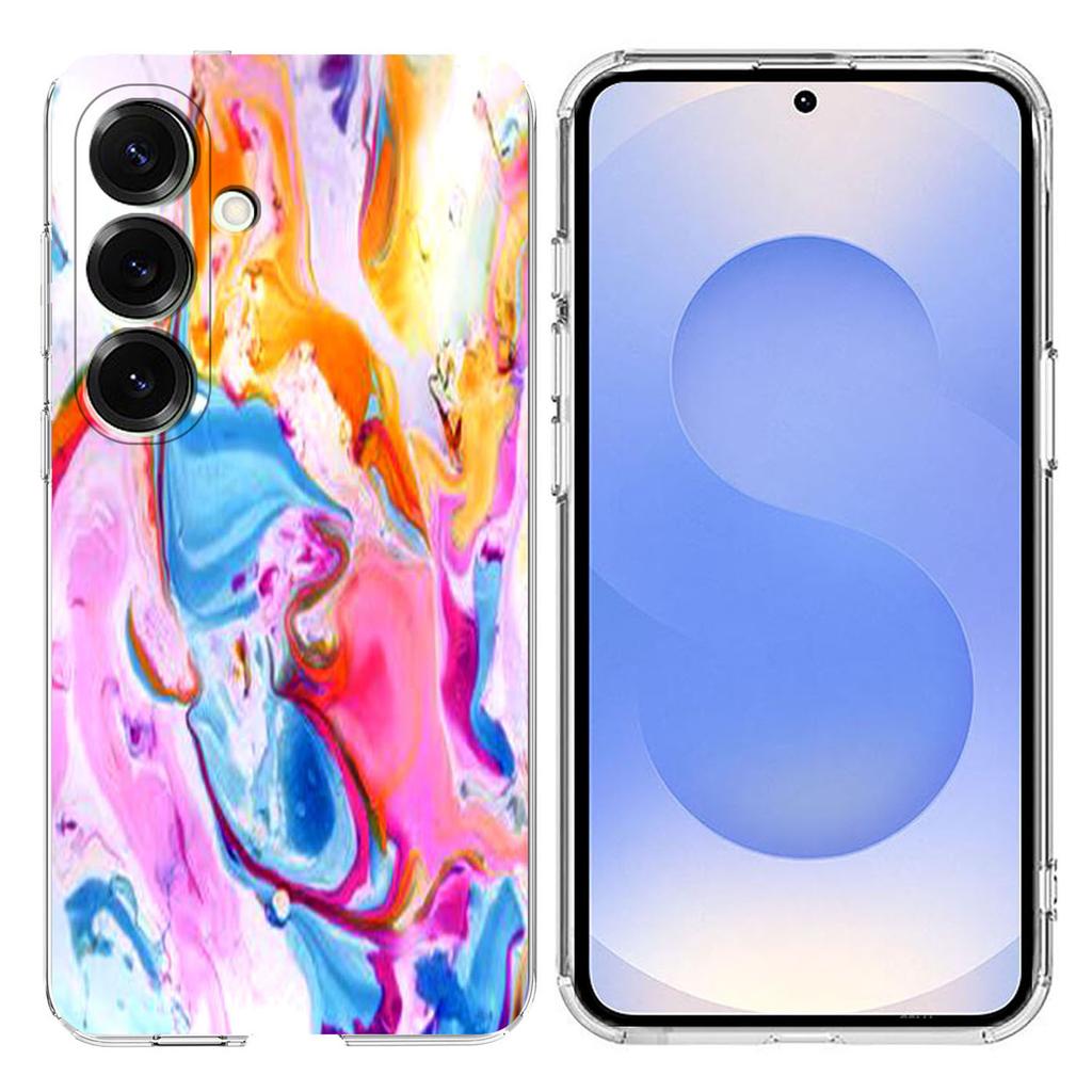 For Samsung Galaxy S24 FE Case Marble Pattern Printing Soft TPU Phone Cover