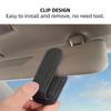 Auto Sonnenblende Brillenetui Halter Sonnenbrillenclip Ticketkartenclip Multifunktions-Tragbarer Clip Auto Innenzubehör