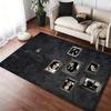 The Twilight Sagaq Floor Mat Cozy Flannel Soft Thick Non-Slip Mat For Living Room Bedroom Kitchen Decor Rugs