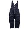Big M1 Mc.S.P Denim Overalls, Navy, 1154-5301-2 [Sizes 3L, 4L, 5L, 6L, and 8L] Men's Plus Size [Size 3L]