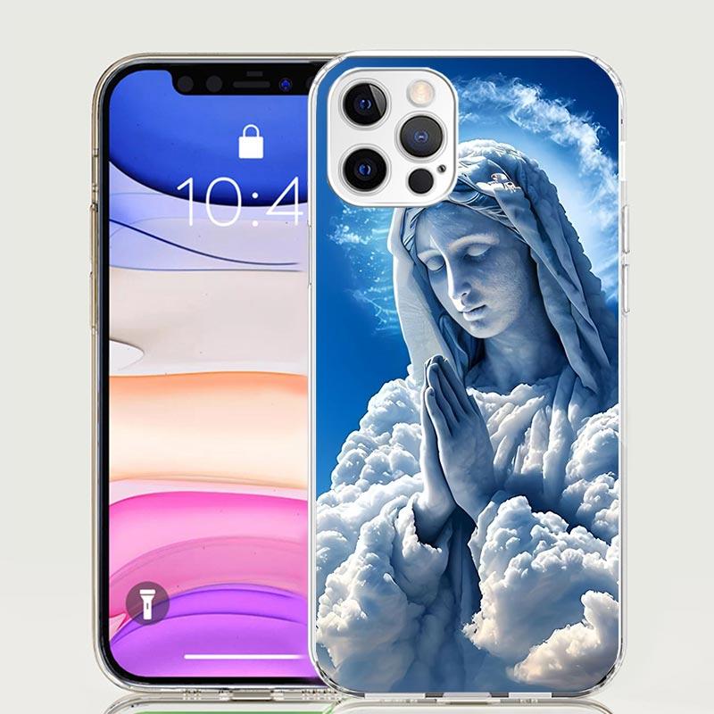 Jungfrau von Guadalupe Jungfrau Maria Handyhülle für Apple iPhone 17 Air 16 15 Plus 14 + 13 Mini 12 11 Pro Max 7 8 SE 16Max Weiche Hülle