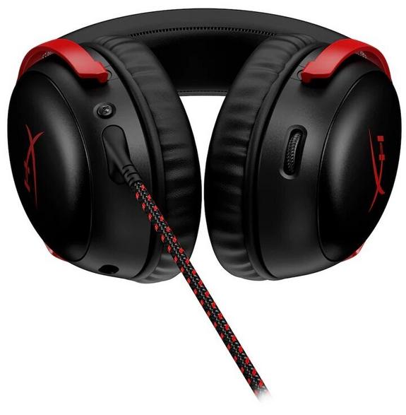 Hyperx Cloud Iii Wired Gaming Headphones Black and Red